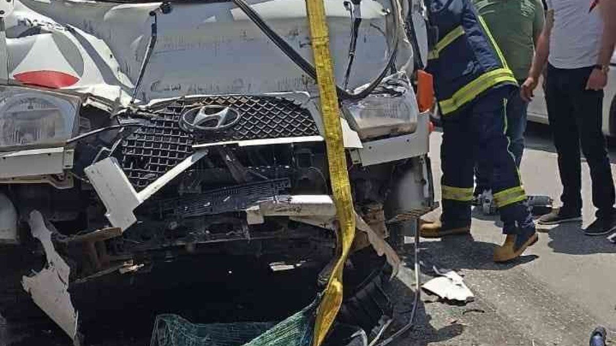 Van'da trafik kazası: 2 yaralı