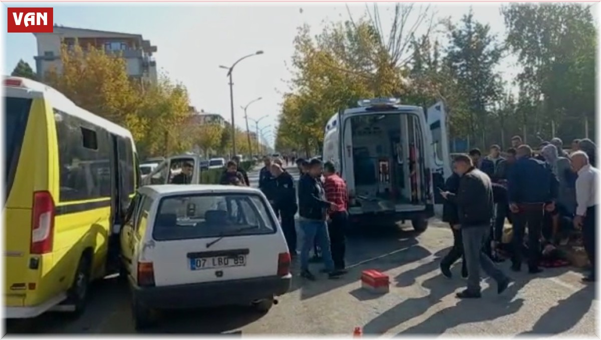 Van'da trafik kazası: 5 yaralı