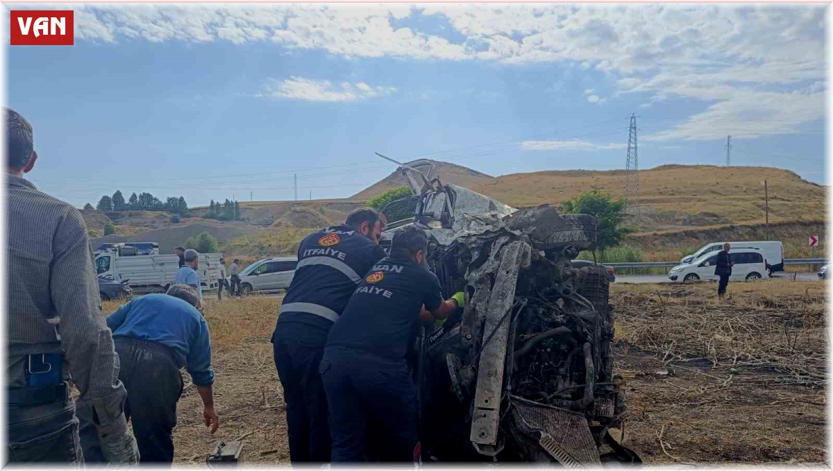 Van'da trafik kazası: 6 yaralı