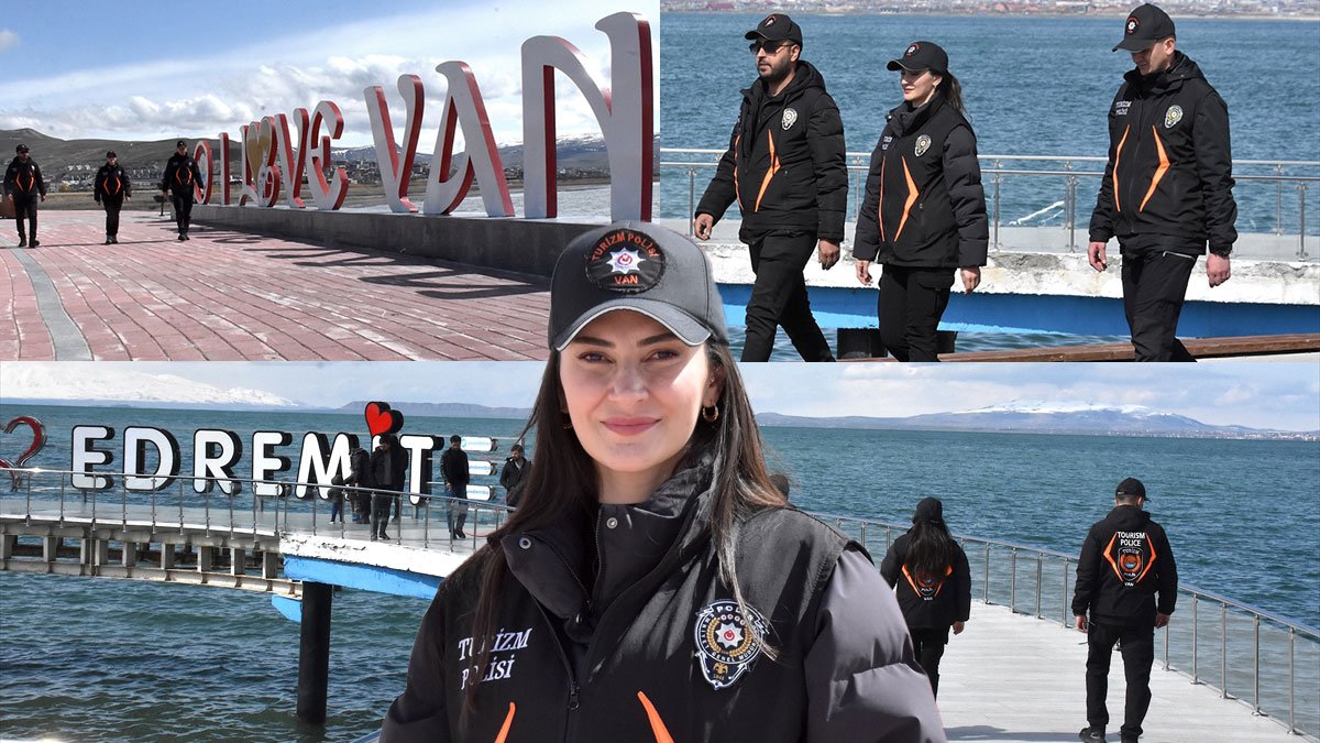 Van'da turizm polisleri 7/24 görevde: Turistlere güvenlik ve rehberlik desteği