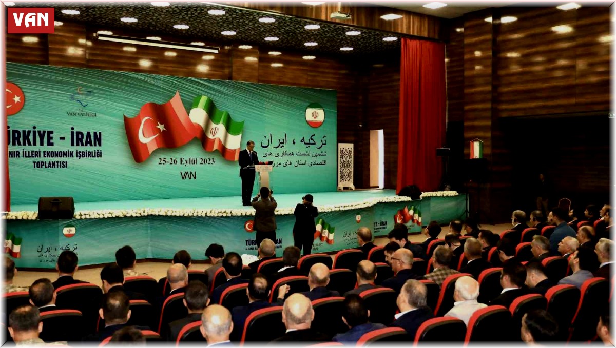 Van'da Türkiye-İran heyetleri arasında "Sınır İlleri Ekonomik İşbirliği Toplantısı" yapıldı