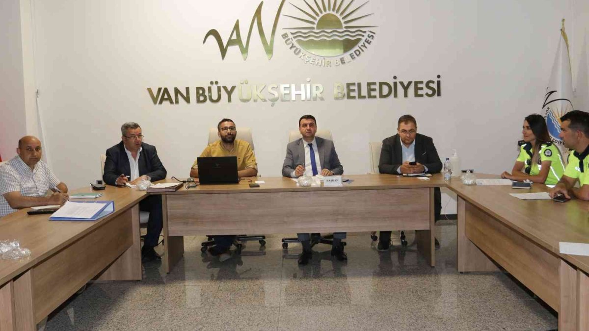 Van'da UKOME toplantısı yapıldı