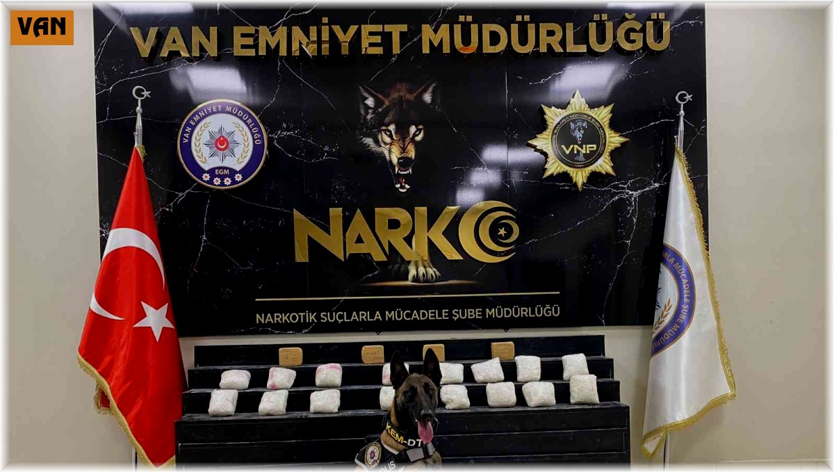 Van'da uyuşturucu maddeler ele geçirildi