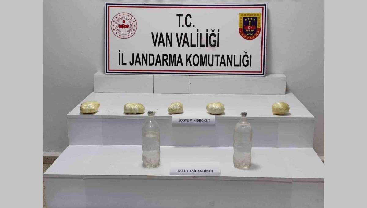 Van'da uyuşturucu operasyonu