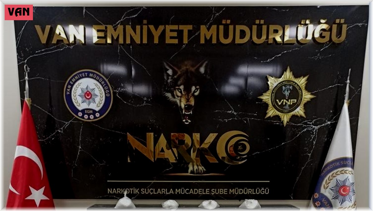 Van'da uyuşturucu operasyonu