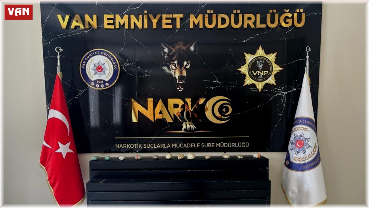 Van'da uyuşturucu operasyonu