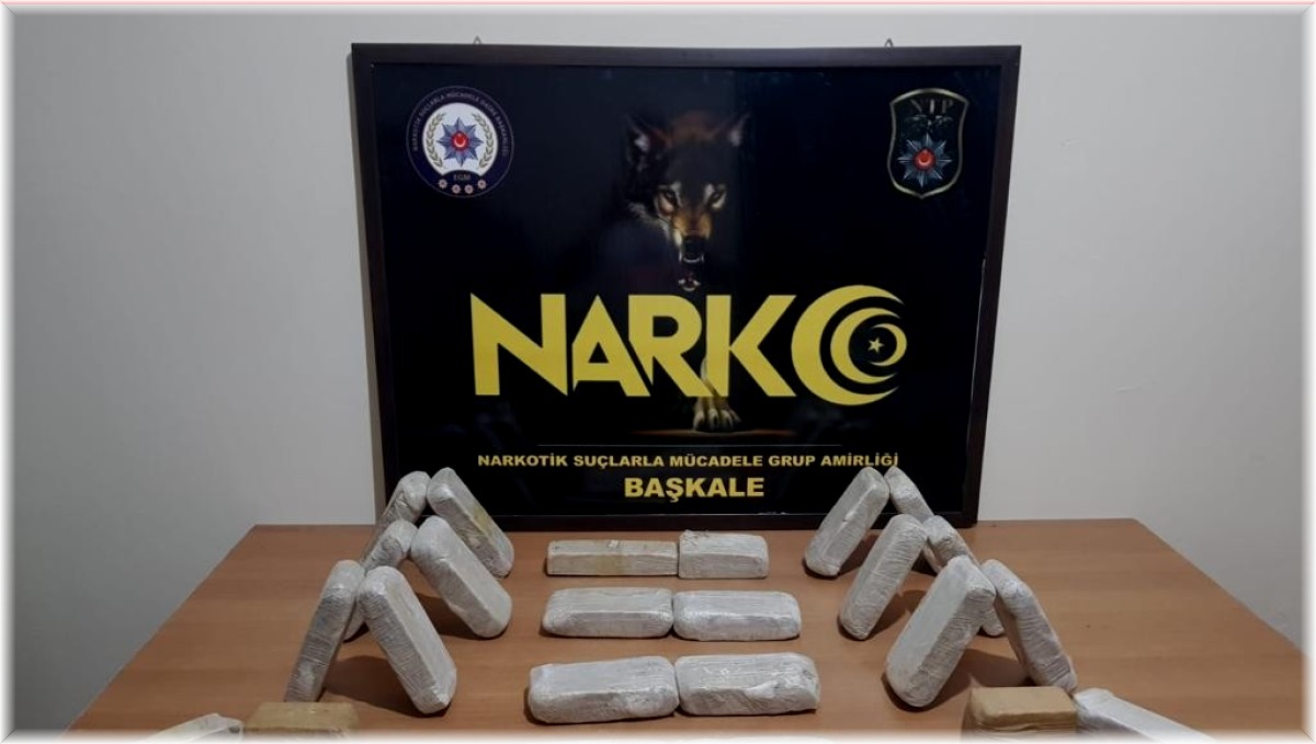 Van'da uyuşturucu operasyonu