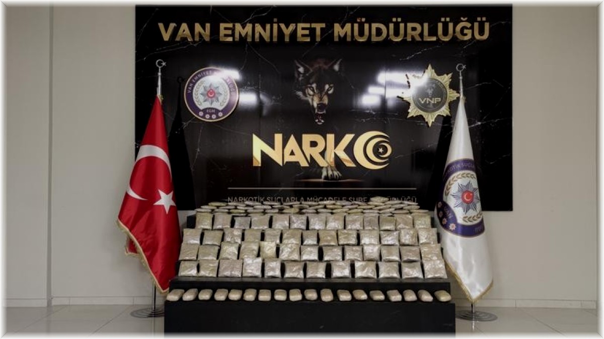 Van'da uyuşturucu operasyonu
