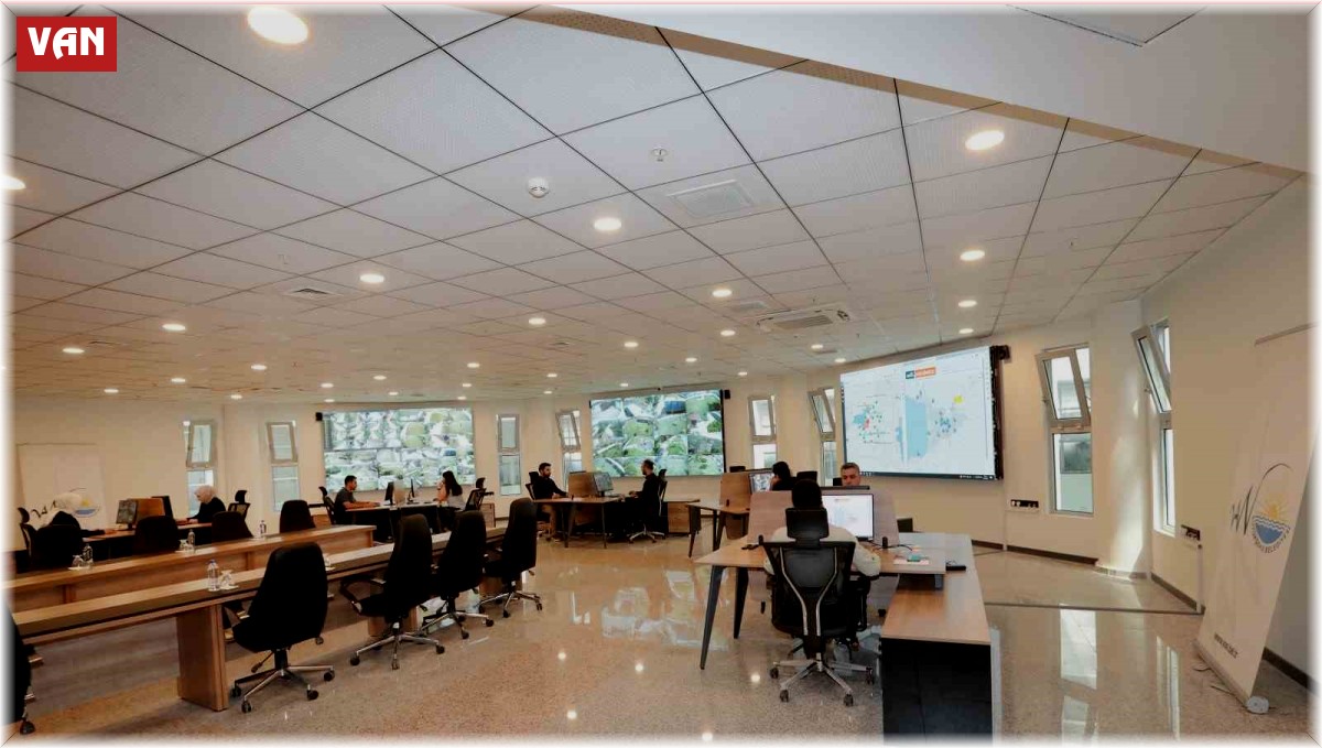 Van'da yapay zeka destekli 'akıllı kent yönetim merkezi' kuruldu