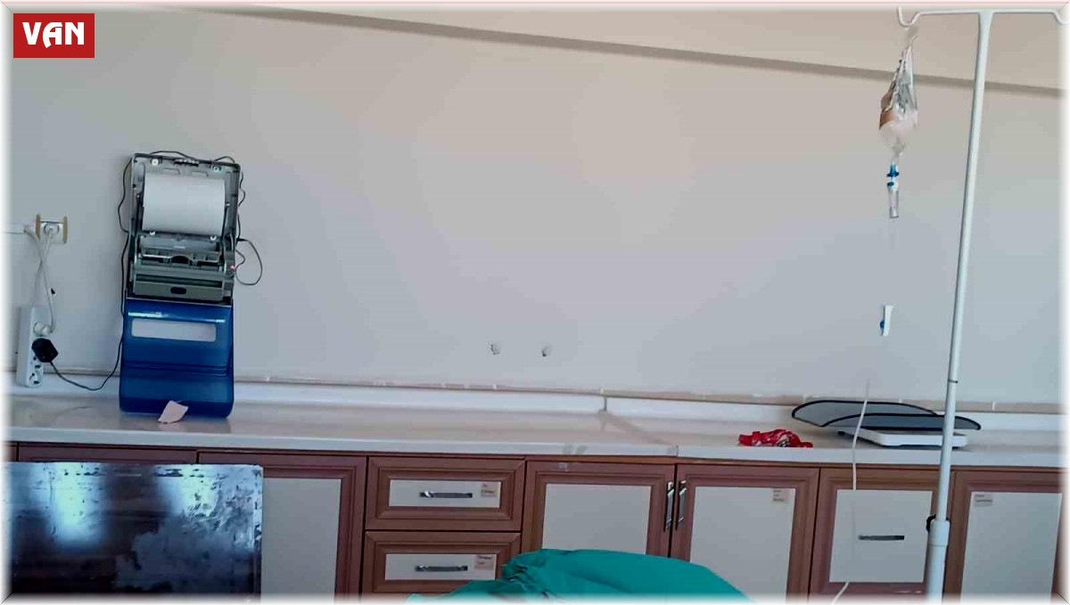 Van'da yaralı olarak bulunan tilki tedavi altına alındı