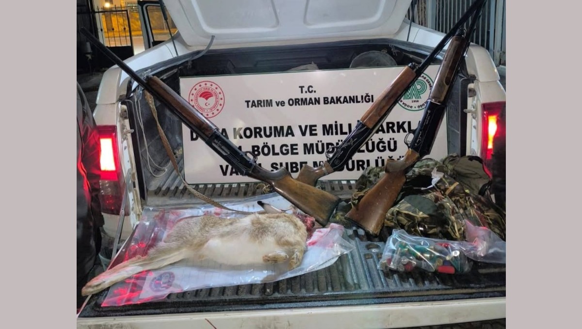 Van'da yasa dışı avlanan 6 şahsa 70 bin 590 lira caza uygulanacak