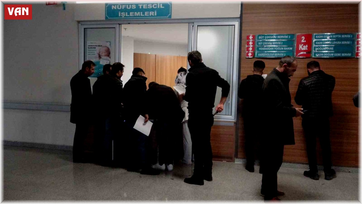 Van'da yenidoğan bebeklerin yüzde 80'inin nüfus işlemleri hastanede yapılıyor