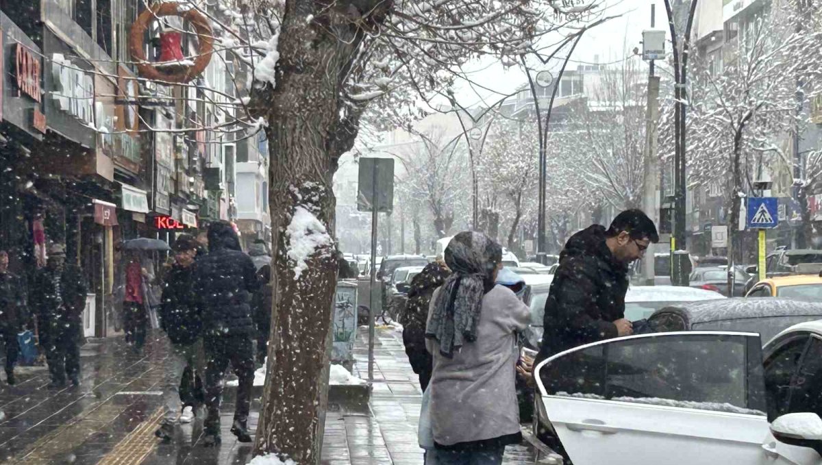 Van'da yoğun kar yağışı etkisini sürdürüyor
