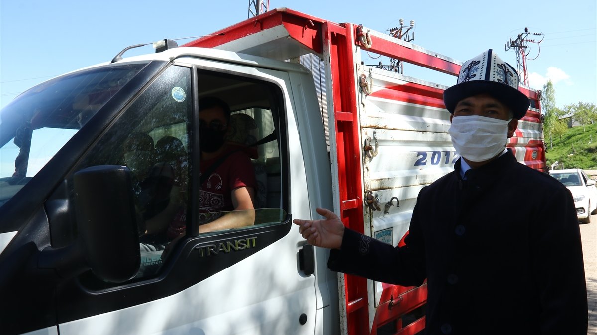 Van'daki Kırgız Türkleri Kovid-19 tedbirlerini elden bırakmıyor