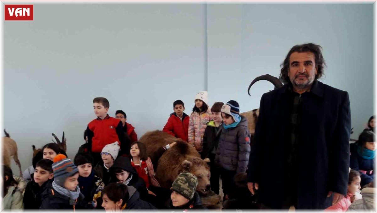 Van'daki öğrenciler 'yaban hayat' konusunda bilgilendirildi