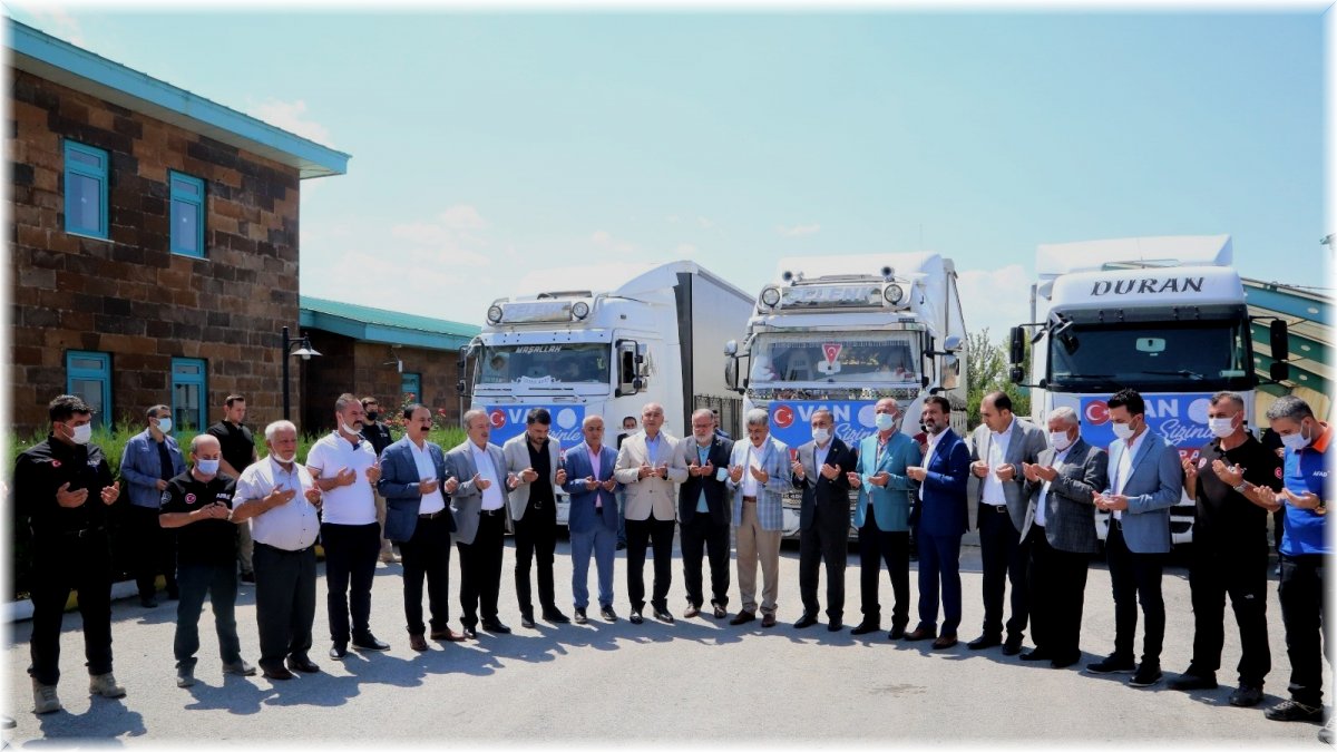 Van'dan sel bölgesine kardeşlik eli