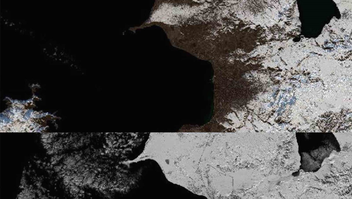 Van Gölü çevresinde kar örtüsü arttı: Uydu görüntüleri umut verdi