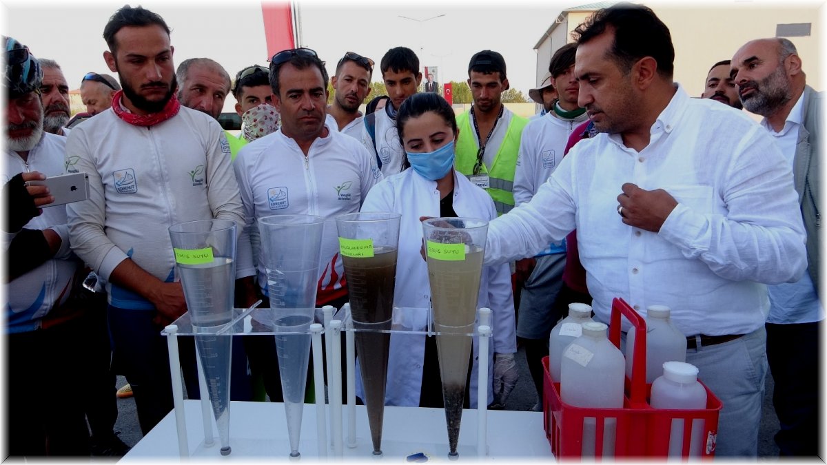 Van Gölü İleri Biyolojik Arıtma Tesisi ilk temiz su numunesini verdi