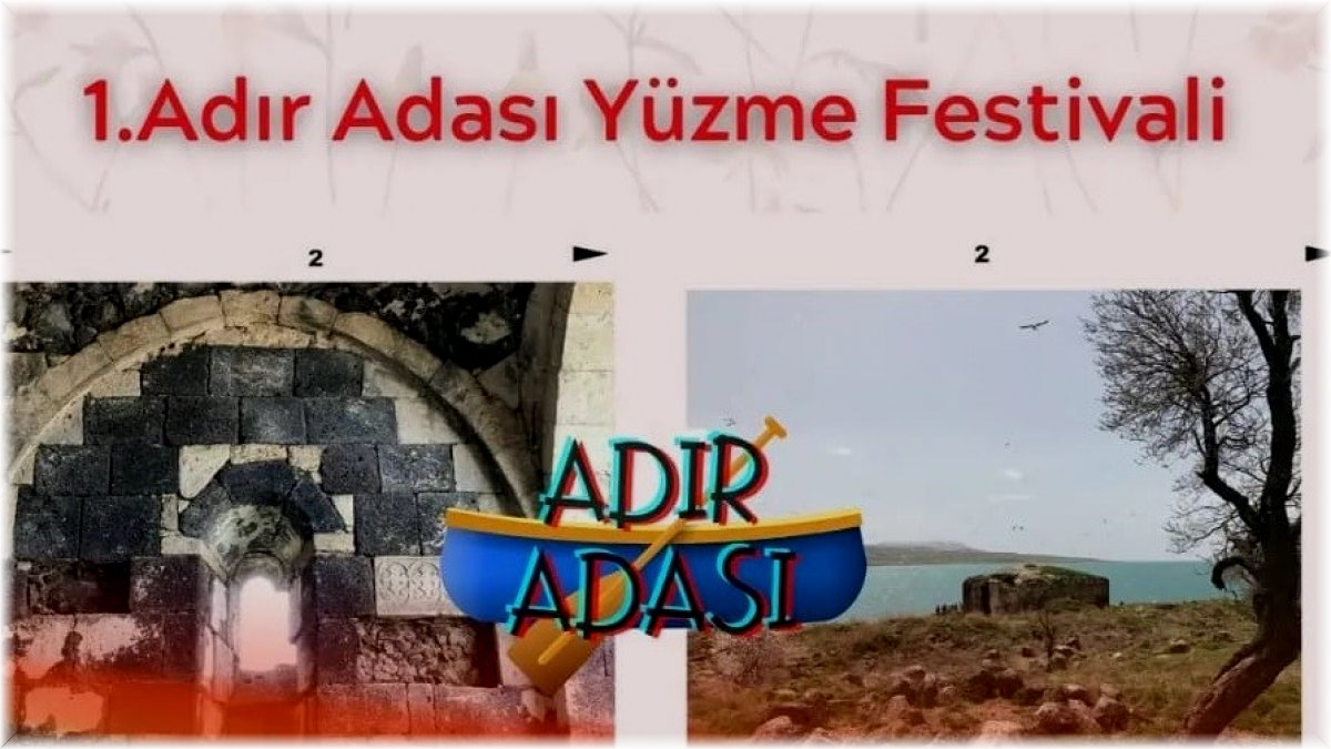 Van Gölü’nün Adır Adası’nda yüzme festivali düzenlenecek