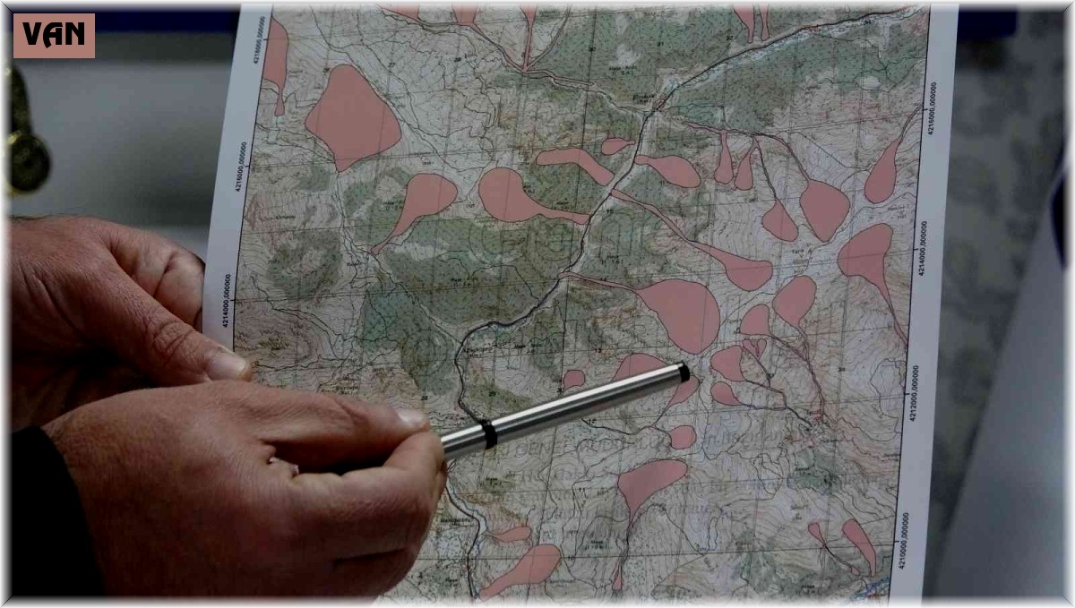 Van'ın ilk kez çığ haritası çıkarıldı