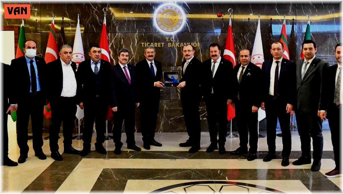 Van'ın sorunları Bakan Muş'a iletildi