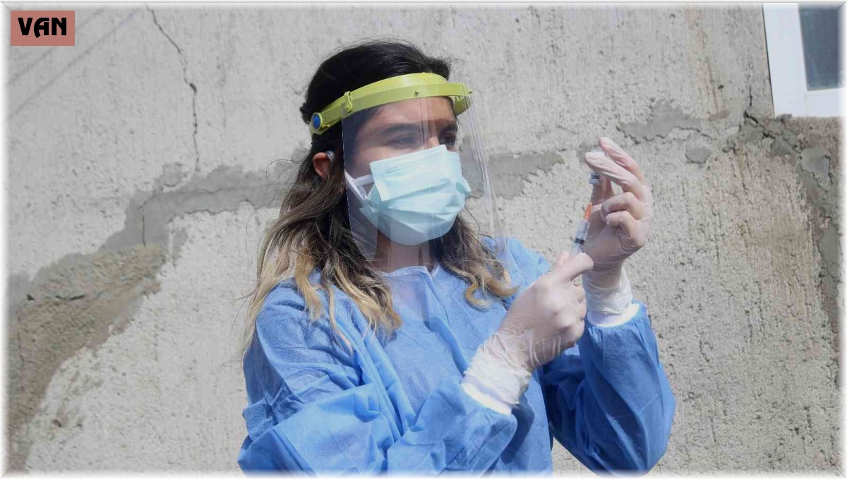 Van korona virüs aşı haritasında 'mavi' renge döndü