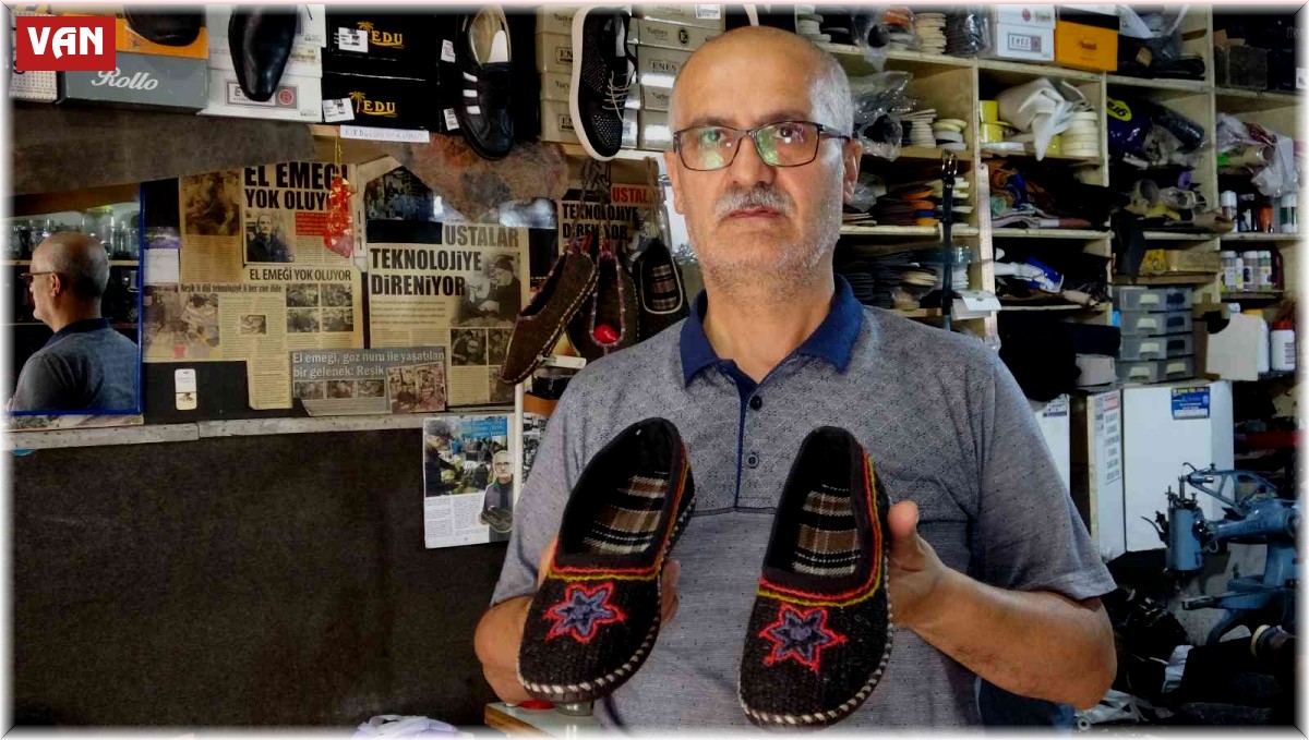 Van kültürünün asırlık ayakkabısı günümüze uyarlandı