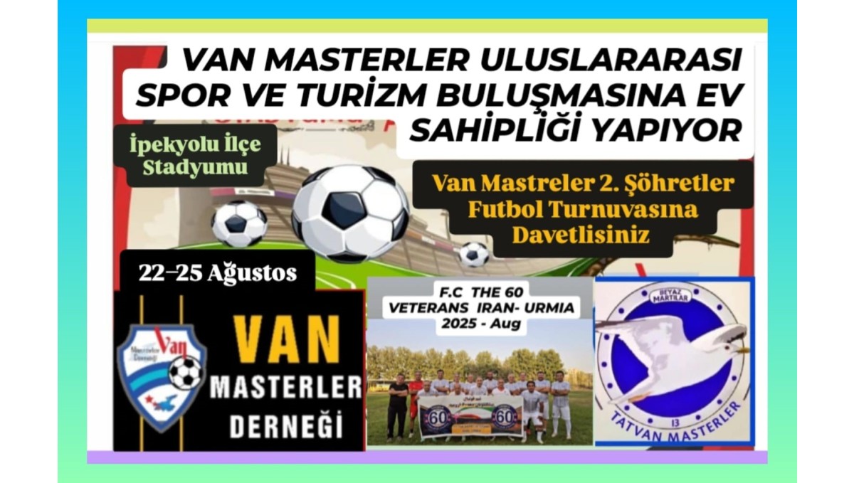 Van Masterler'den uluslararası futbol turnuvası