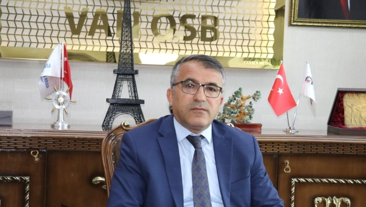 Van OSB Başkanı Aslan: "Üretim ve istihdamı büyütmeye kararlıyız"