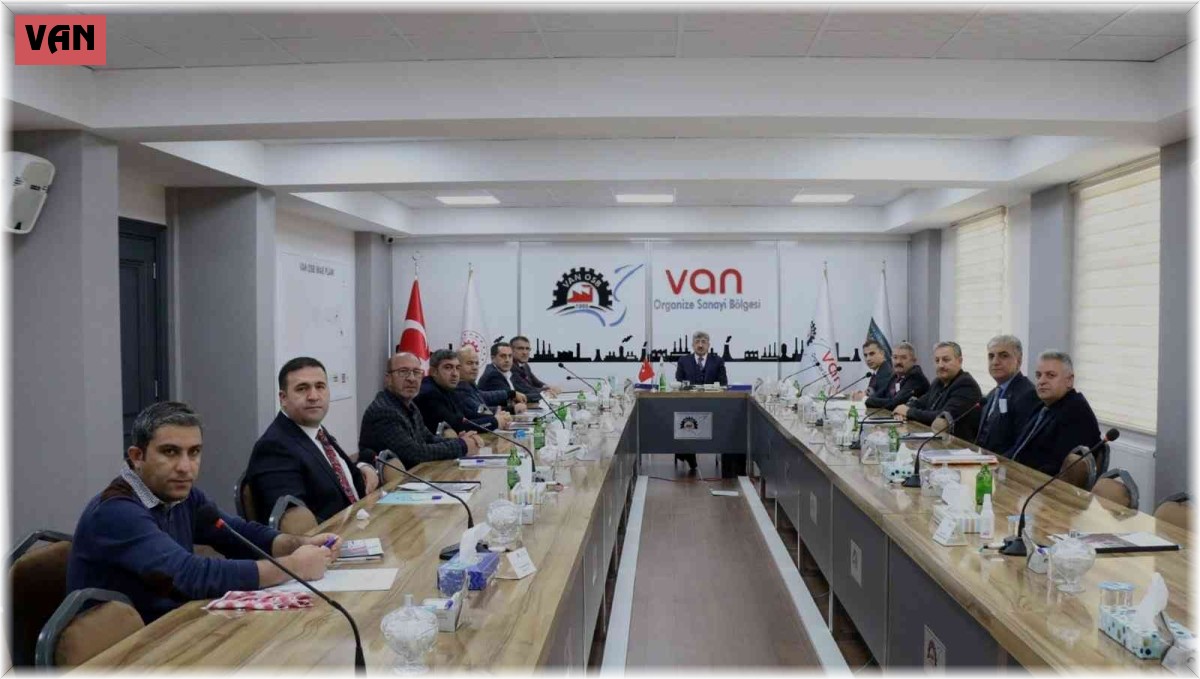 Van OSB Müteşebbis Heyeti Toplantısı yapıldı