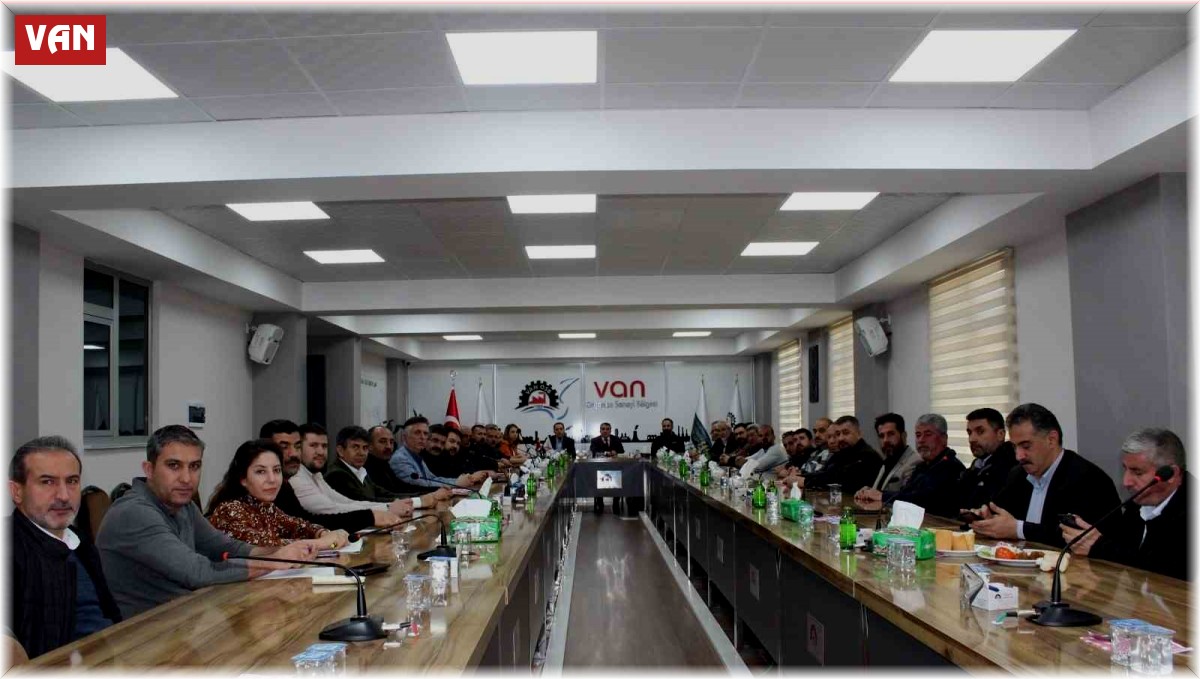 Van OSB sanayicilerle bir araya geldi