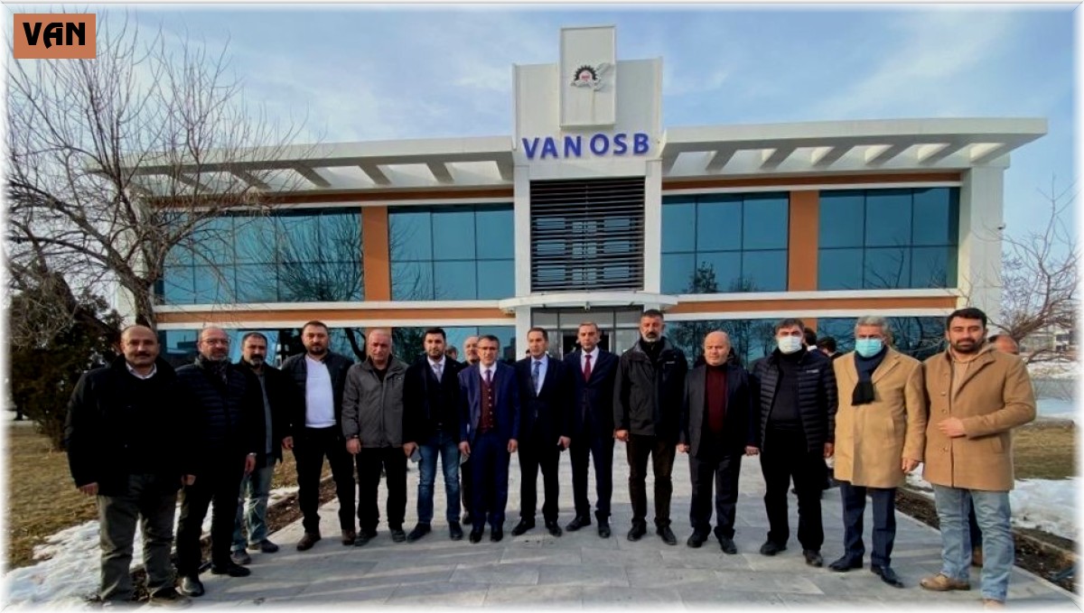 VAN OSB Yönetim Kurulu: "Tüm paydaşlarla işbirliği ve güç birliği içinde olacağız"