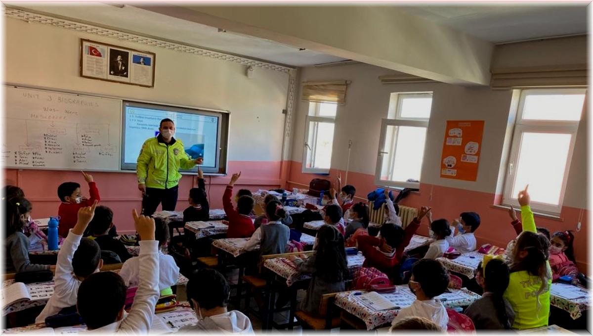 Van polisinden trafik eğitimi