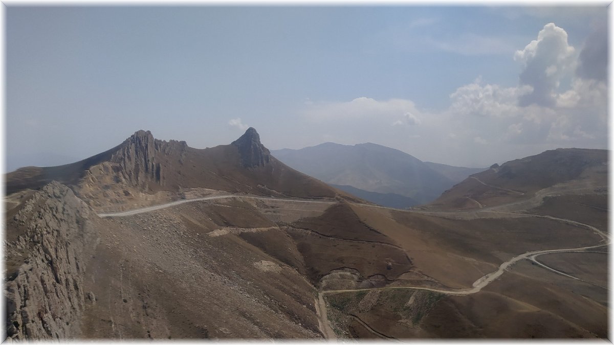 'Van Seddi' helikopterden görüntülendi