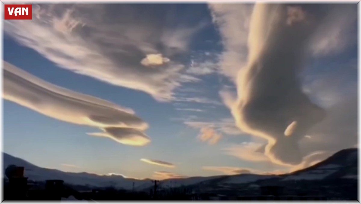 Van semalarında mercek bulutu görüldü