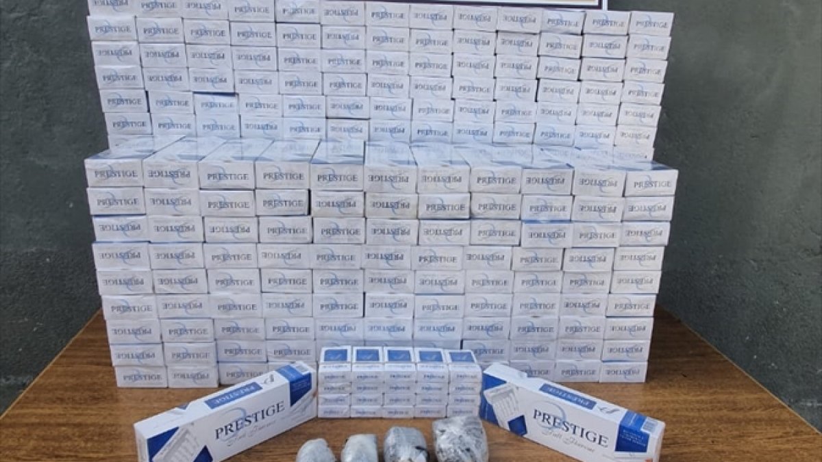 Van sınırında uyuşturucu ve kaçak sigara ele geçirildi