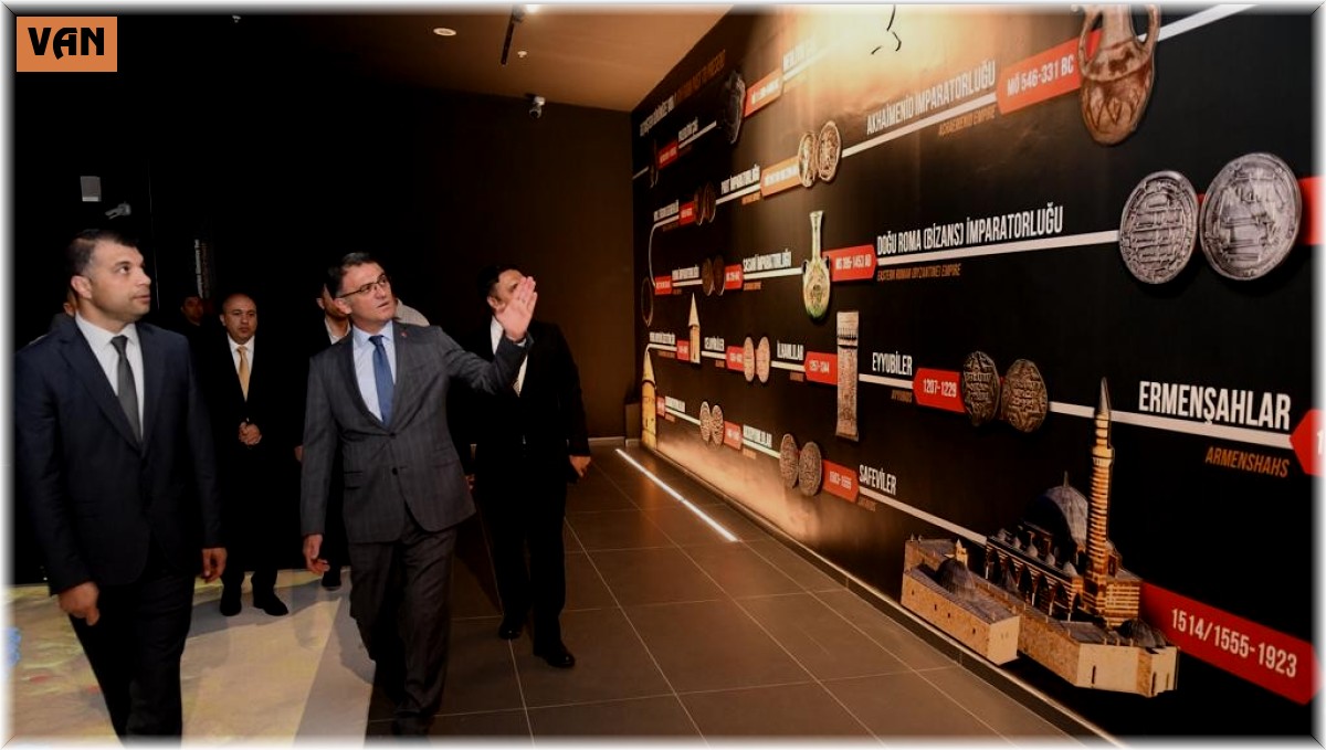 Van Valisi Balcı; 'Van müzesiyle tarihe yolculuk yapın'
