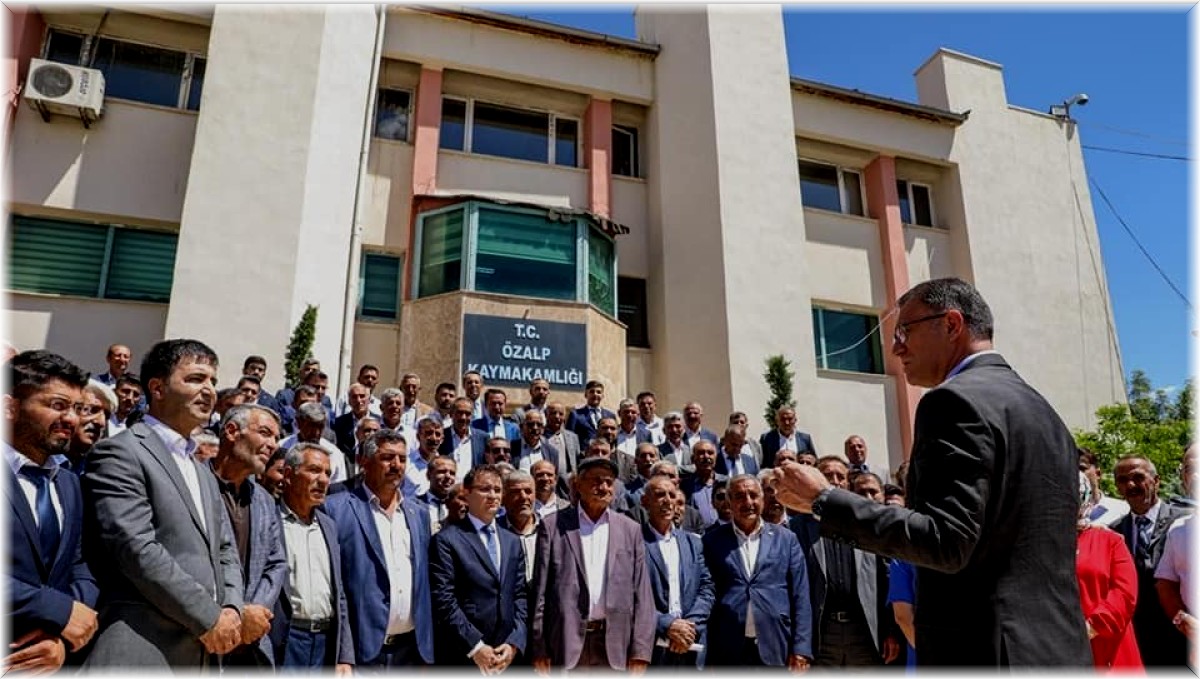 Van Valisi Dr. Ozan Balcı Özalp'ta