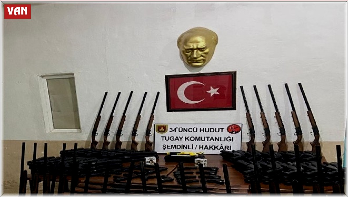Van ve Hakkari'de 342 kilo uyuşturucu ile 100 av tüfeği ele geçirildi
