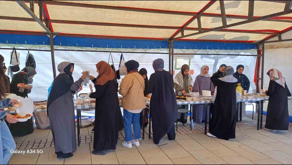 Van YYÜ'den Gazze yararına yardım kampanyası