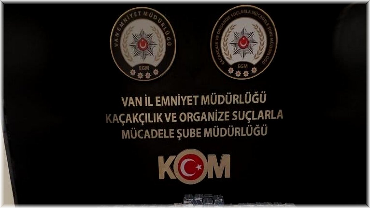 Van’da 391 bin 322 adet gümrük kaçağı tıbbi ilaç ele geçirildi