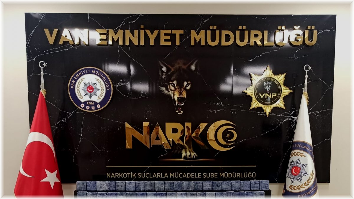 Van’da 81 kilo eroin ele geçirildi