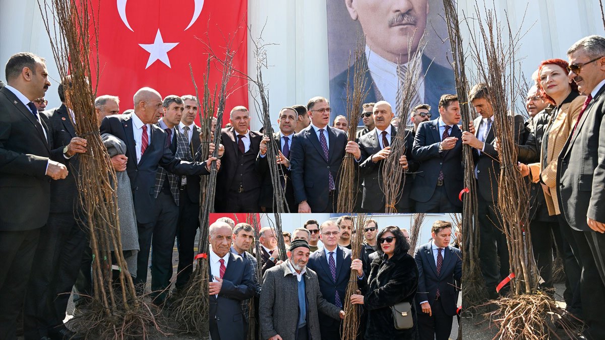 Van’da çiftçilere 4 yılda 4 milyon 552 bin meyve fidanı desteği sağlandı