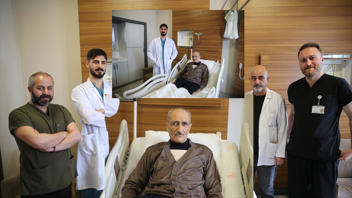 Van’da kalbi duran Harbi Dağlarer 25 dakikalık müdahaleyle hayata döndü