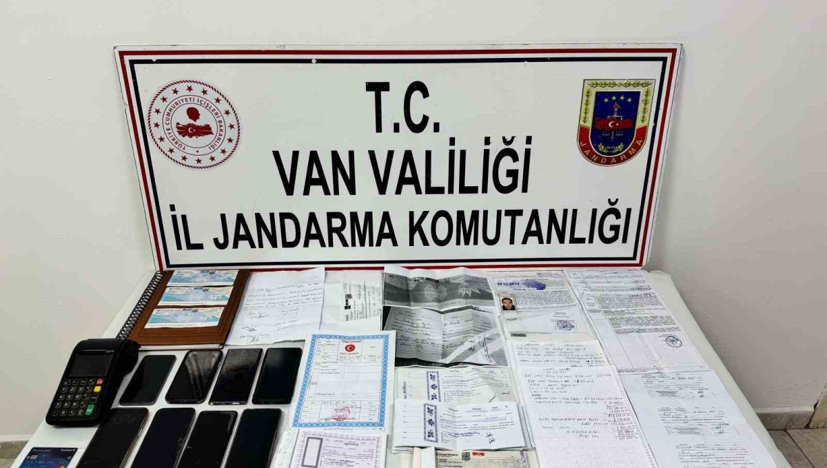 Van’da tefecilik operasyonu: 9 adrese baskın, 8 şüpheli gözaltında