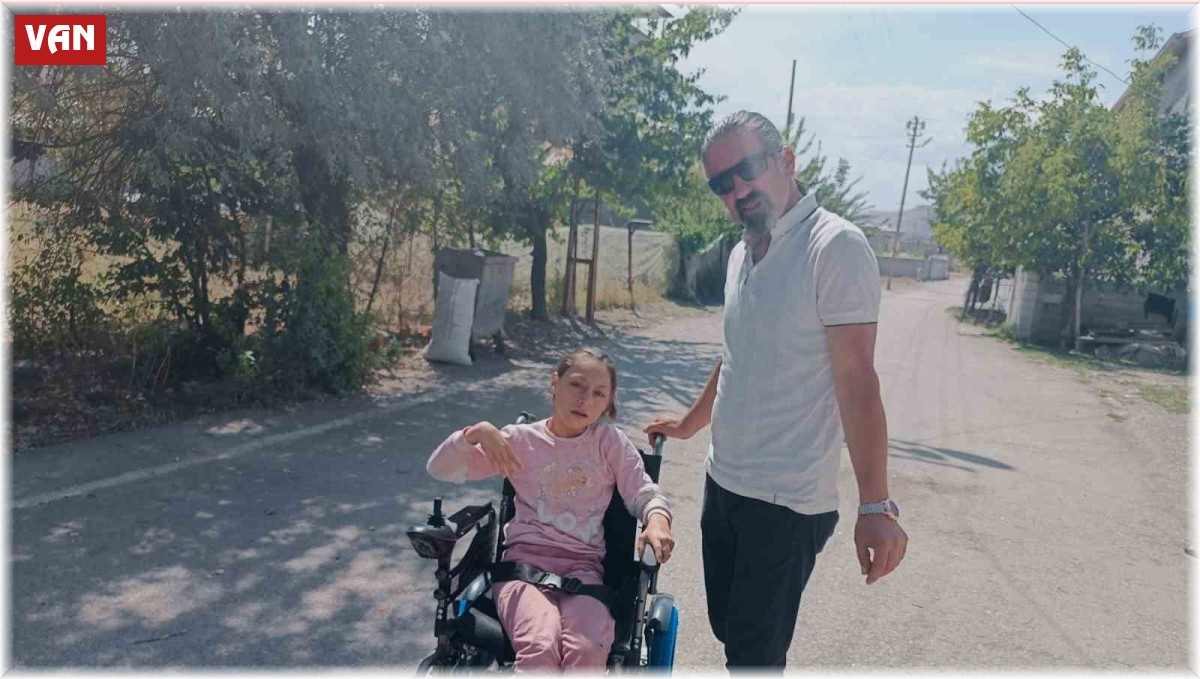Vanlı Amcan'dan epilepsi hastası Norjin'e akülü sandalye