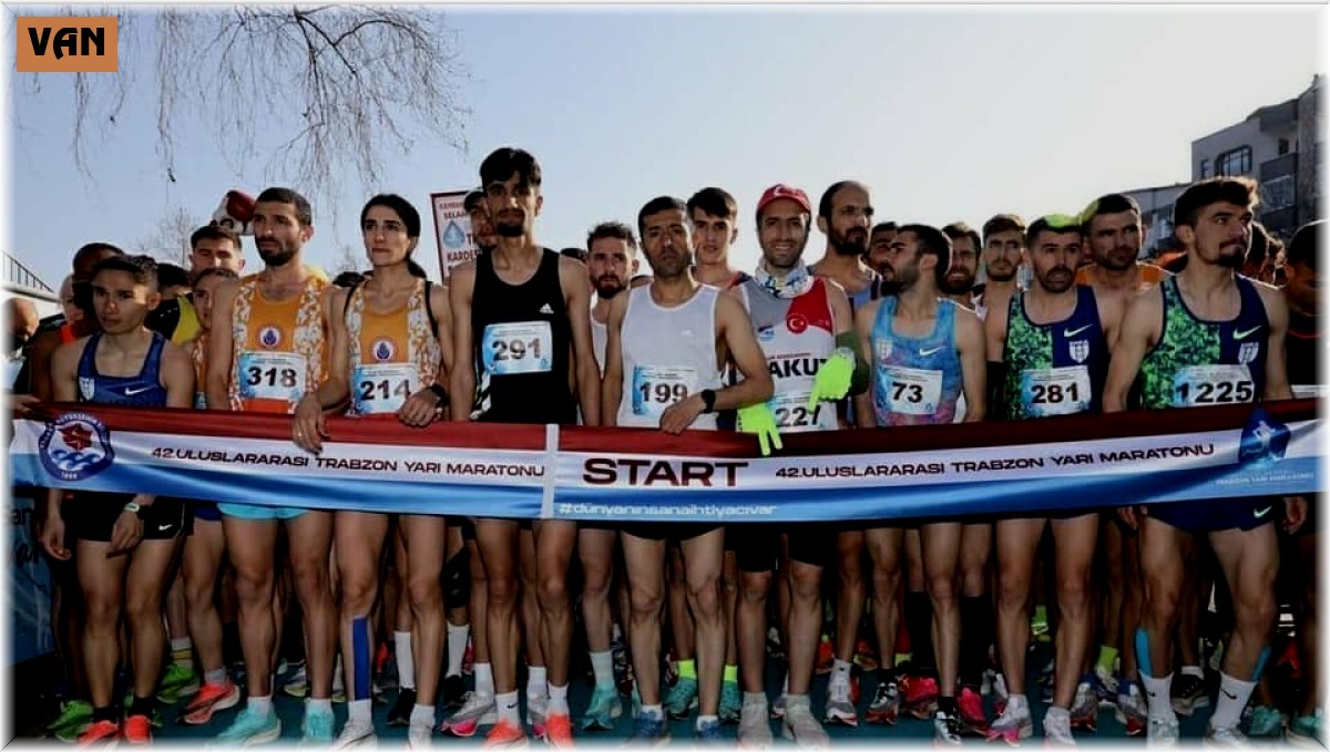 Vanlı atletler maratondan 2 madalyayla döndüler