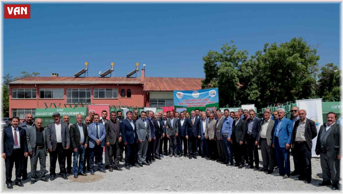 Vanlı çiftçilere sıvat desteği