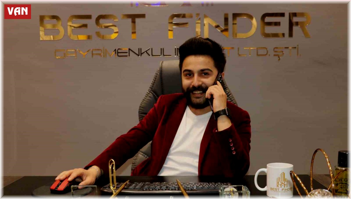 Vanlı genç girişimci Burak Durak'tan gayrimenkul hizmeti