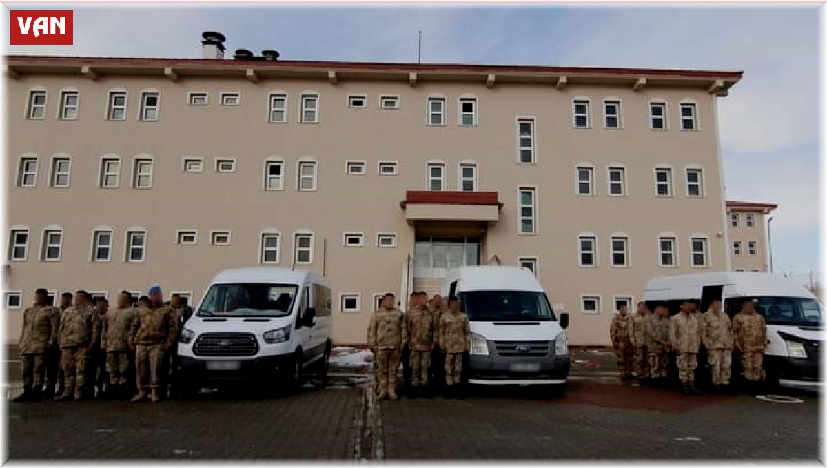 Vanlı güvenlik korucuları deprem bölgesine sevk edildi